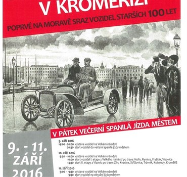 Sraz veteránů Kroměříž 2016