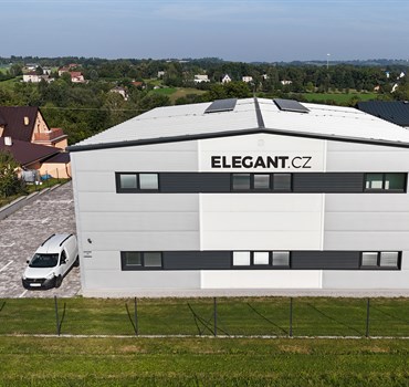 Štít montované haly ELEGANT