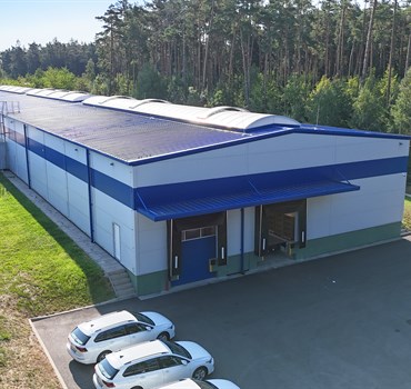 Výrobní a expediční hala Thermona Rapotice