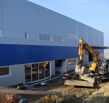 Montovaná výrobní haly Zako Turčín