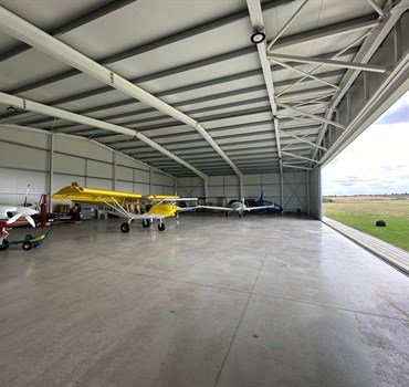 Interiér montované haly Žatec