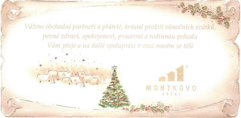 Vánoční blahopřání