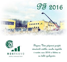 Poděkování za rok 2015